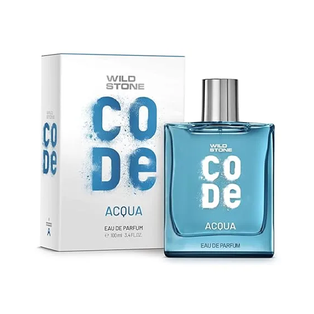 Wild Stone CODE ACQUA Long Lasting Perfume for Men - 100ml