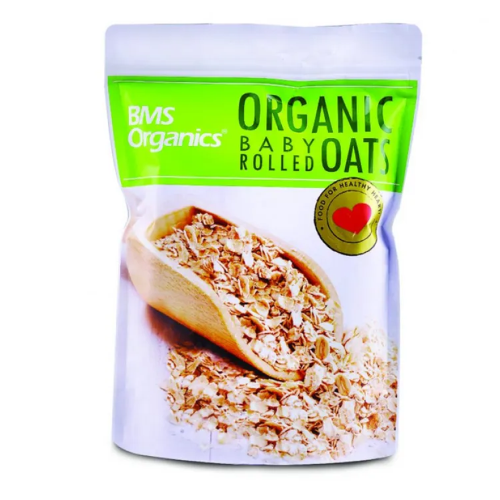 Health Paradise Organic Rolled Oats 500g