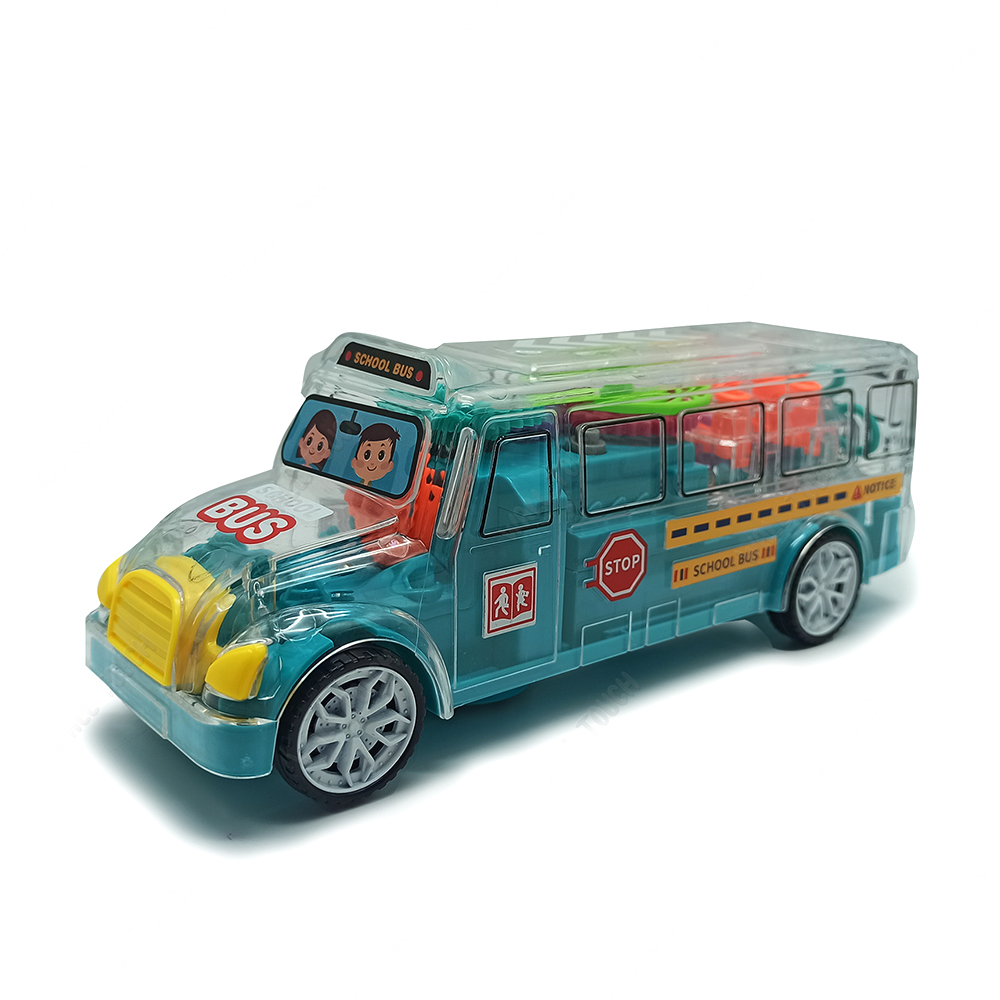 Battery Operated Amazing School Bus With Light and Music For Kids - 227903411