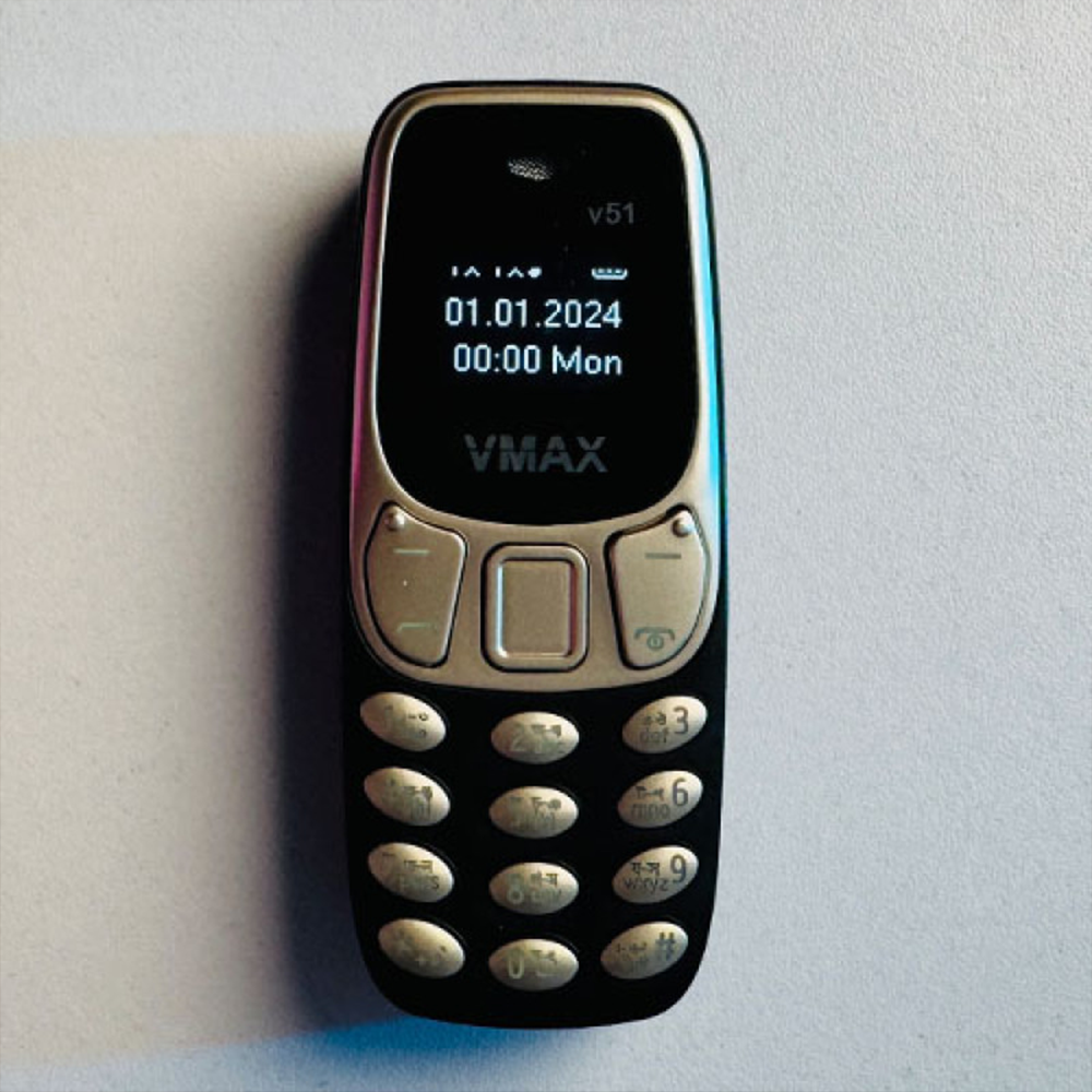 VMax V51 Mini Feature Phone - Black