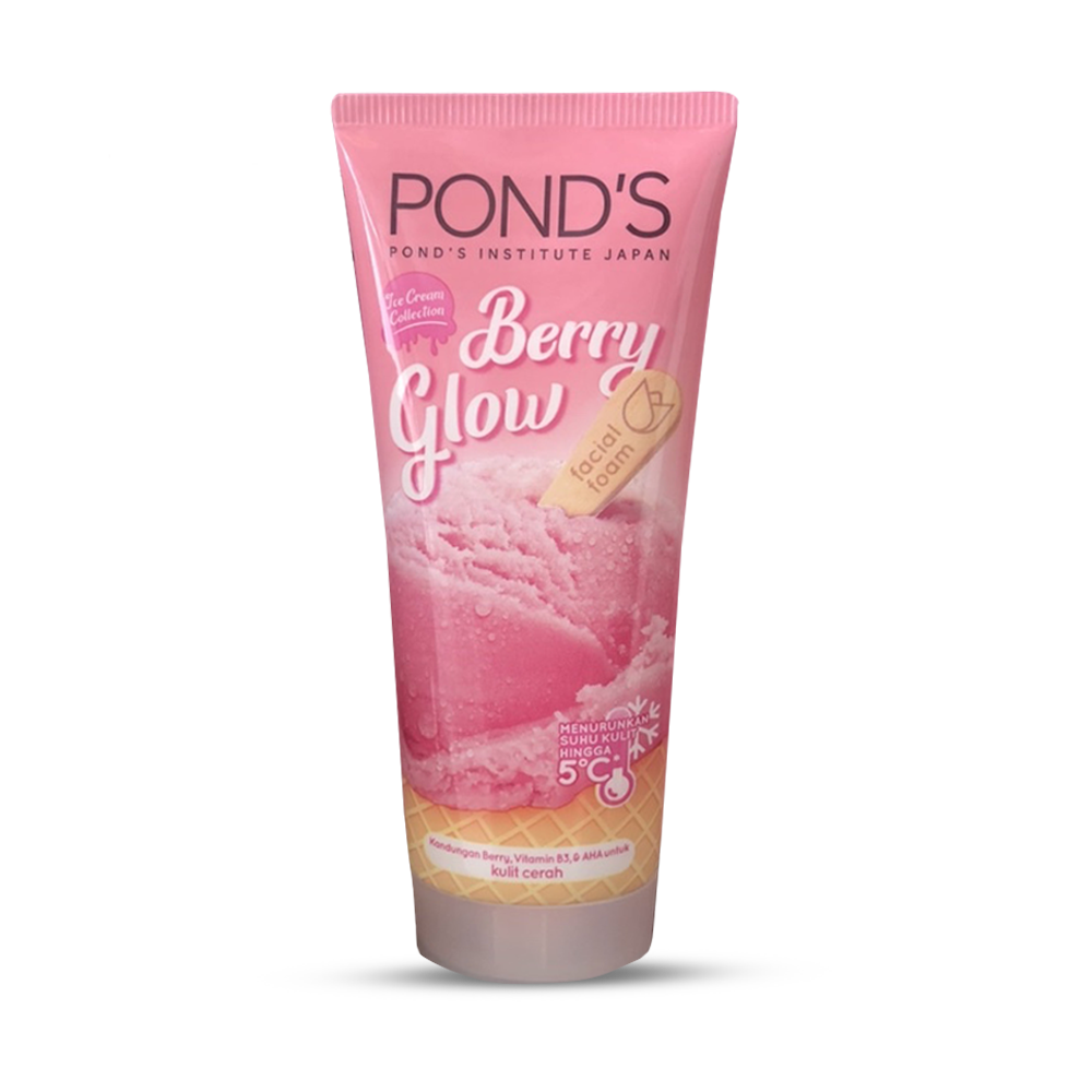 PONDS Berry Glow Facial Foam - 90g