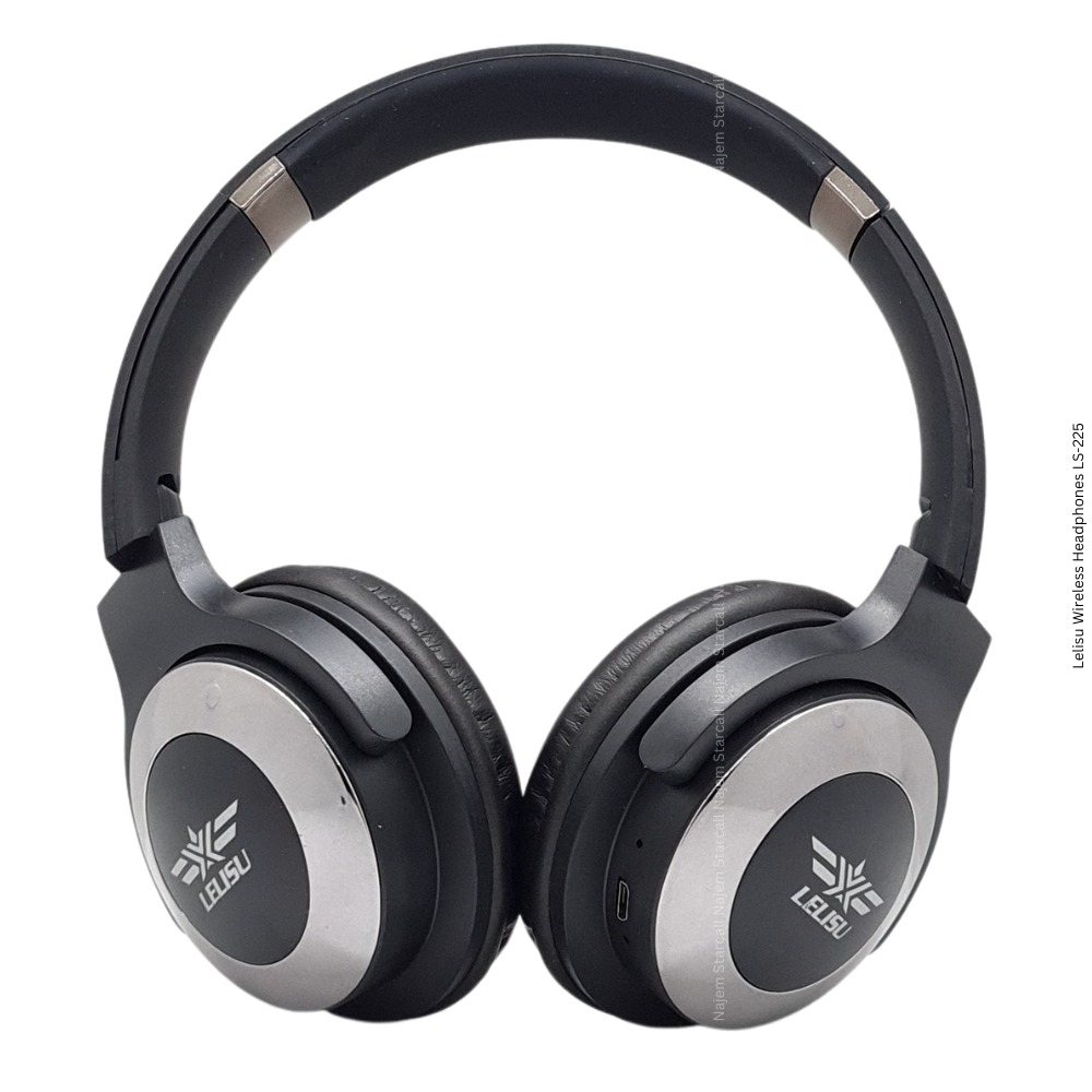 Lelisu LS-225 Wireless Over-Ear Bluetooth Headphone - Black