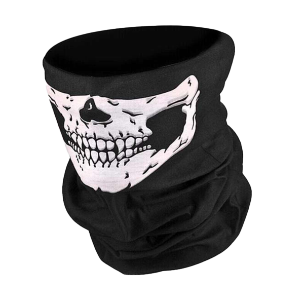 Tactical Skull Face Mask - Black