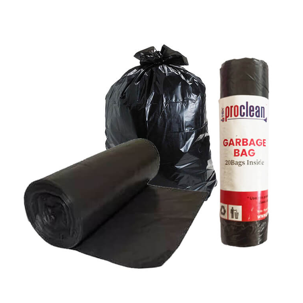 Proclean Garbage Bag - 60 Litre - Black - GB-1404
