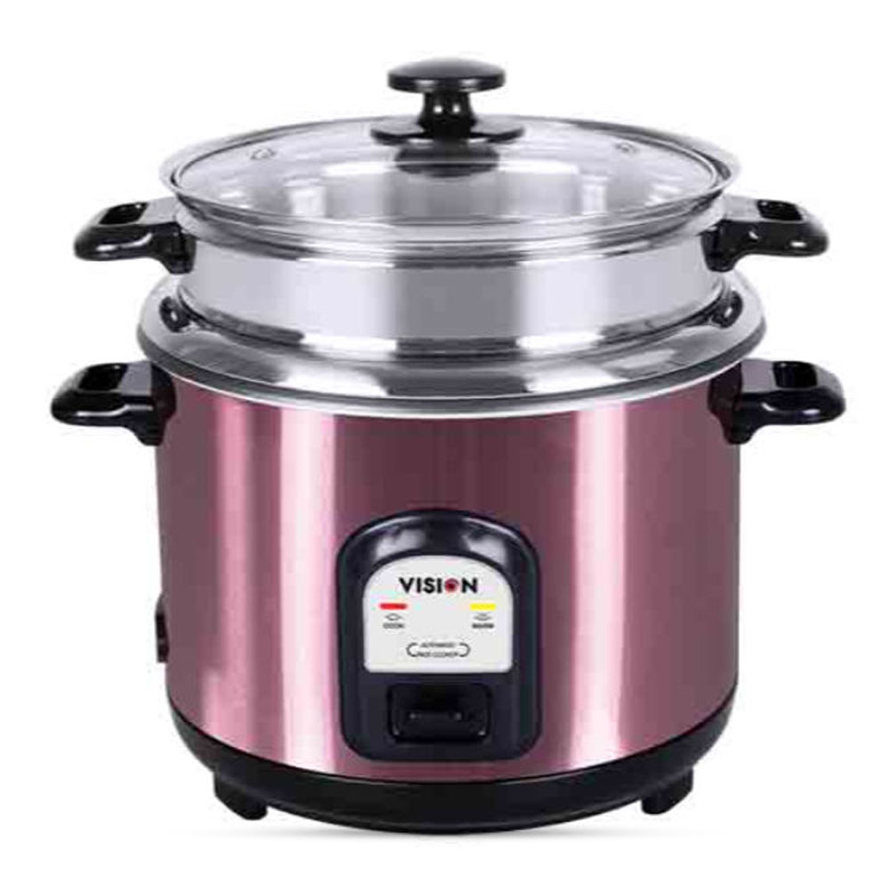 Vision VSS5005PEL Double Pot Rice Cooker - 3 Litre - Purple