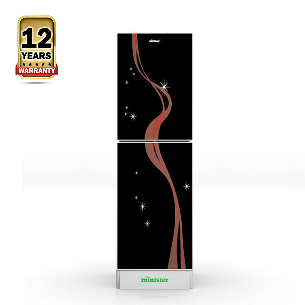 Minister M-306 Refrigerator - 306 Liter - Blackberry Star