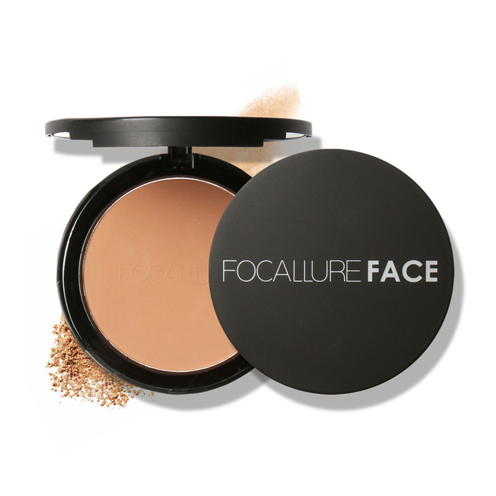 FOCALLURE Pressed Powder with Sponge - 8.4gm - FA16