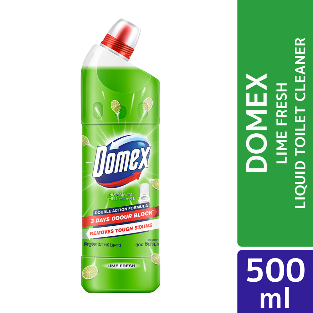 Domex Toilet Cleaning Liquid Lime Fresh - 500ml