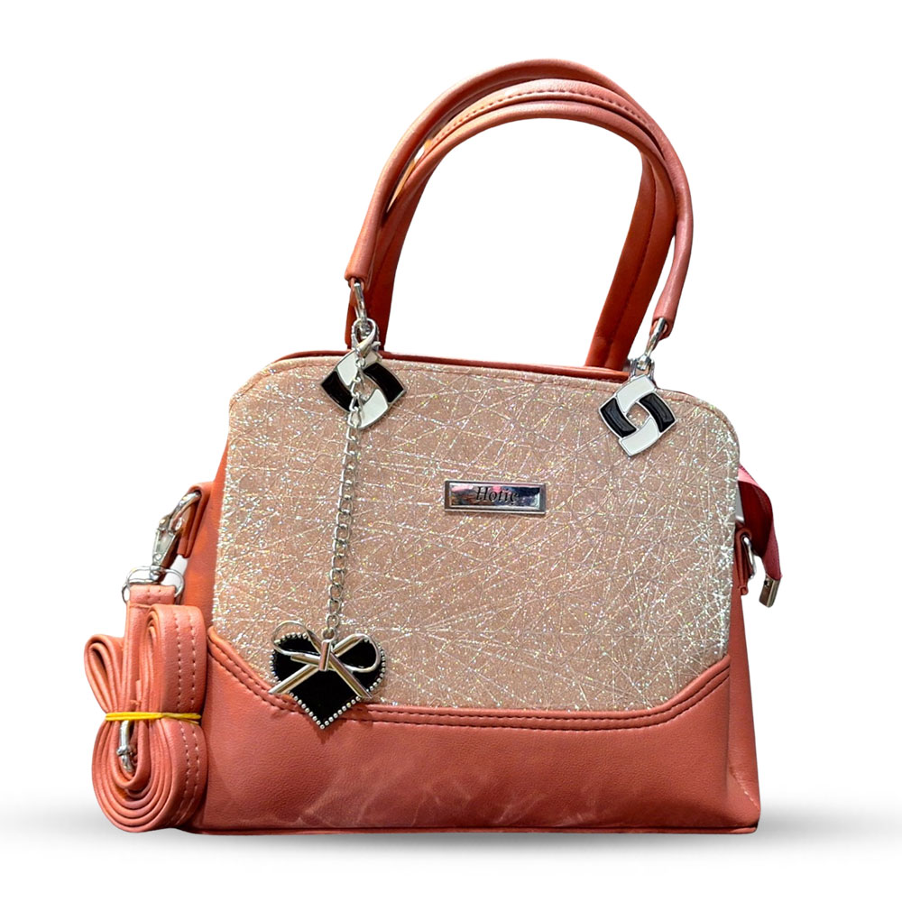 Artificial Leather Hand Bag for Women - Multicolor