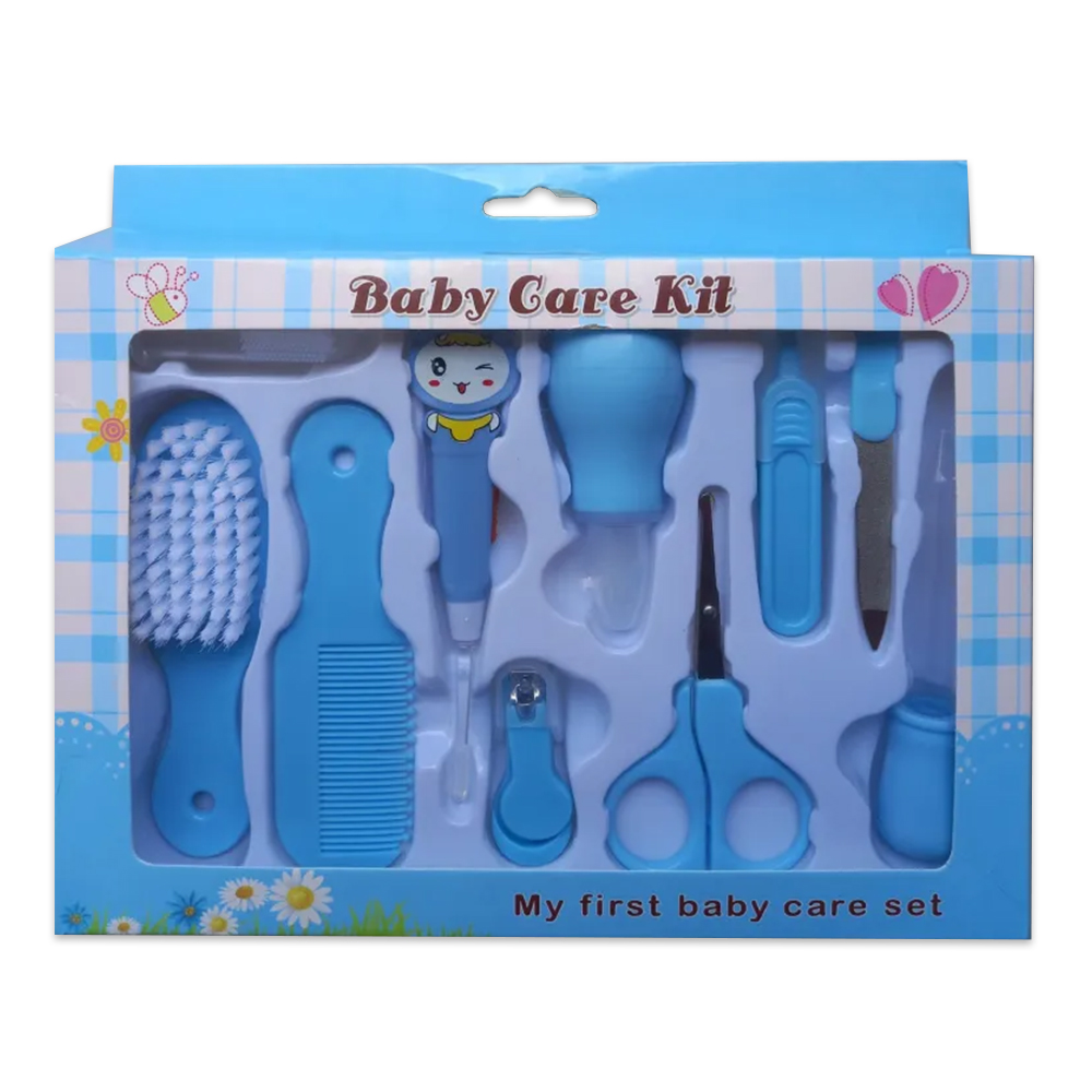 Baby Grooming Kit For Kids - Blue