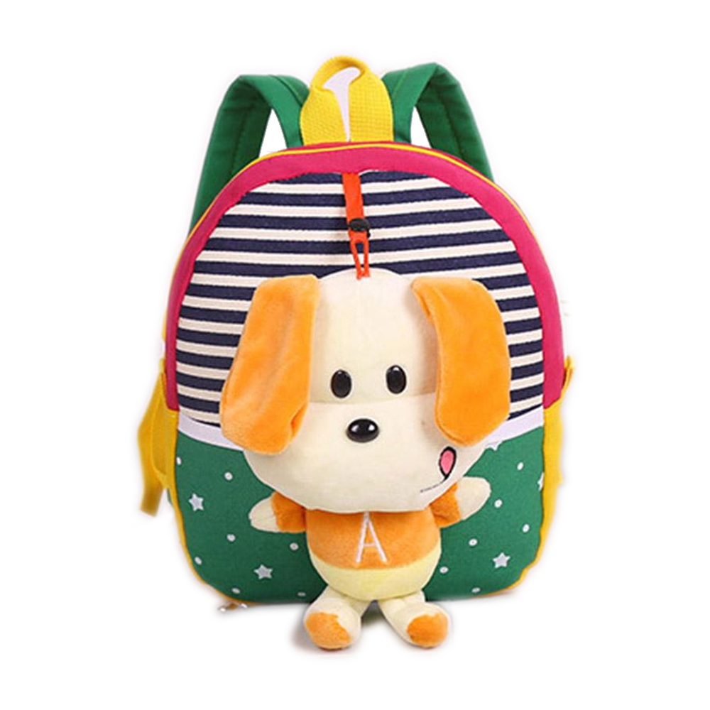 Teddy Bear Soft Plush Doll Puppet Cartoon Animal Mini School Bag - 121451016