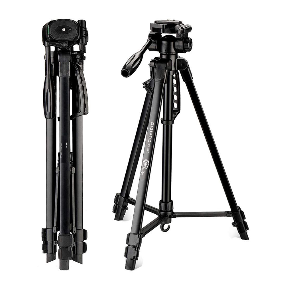 Digipod TR-472 Tripod - 5.8 Feet - Black