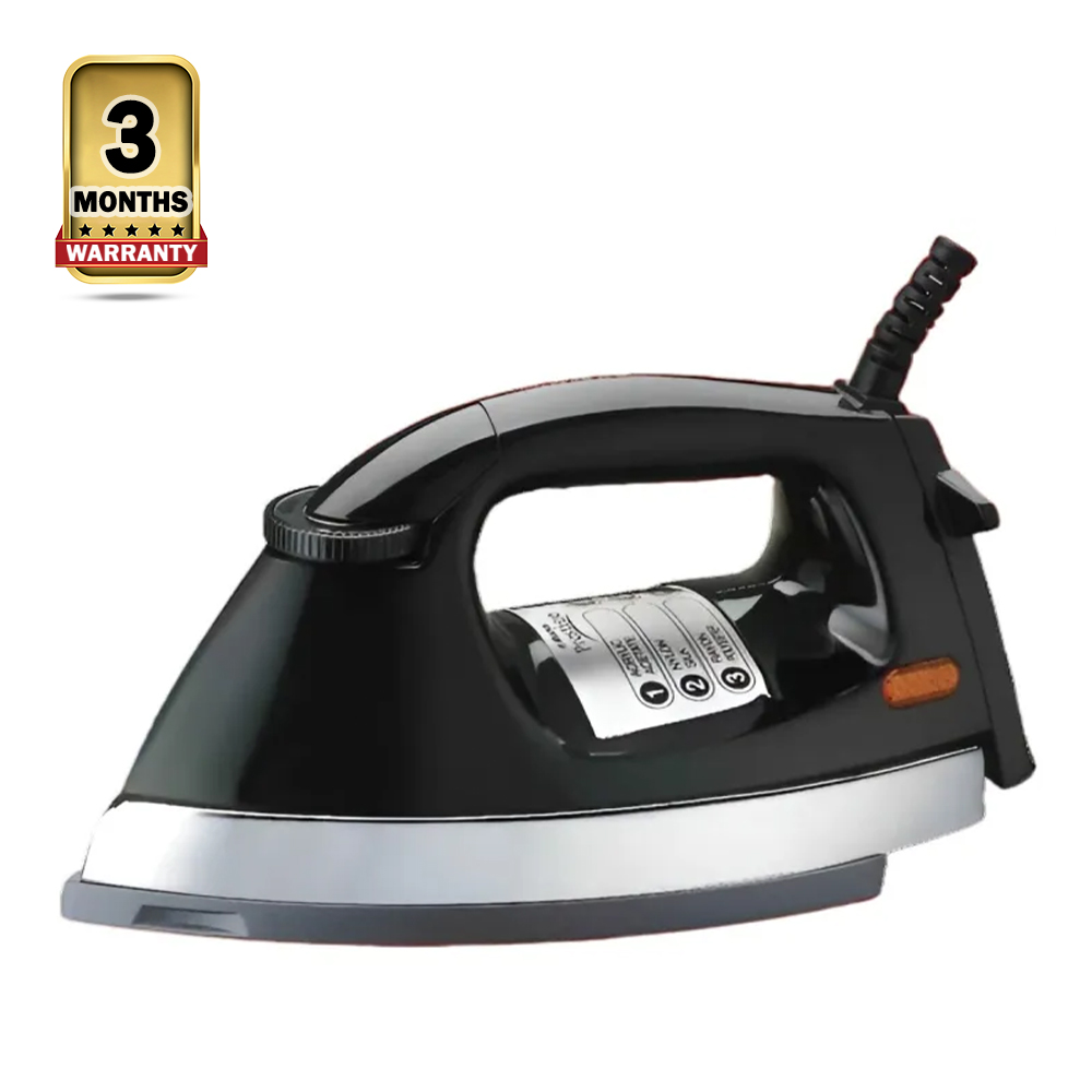 Prestige MRC-777 Electric Dry Iron - 1000 Watt - Black