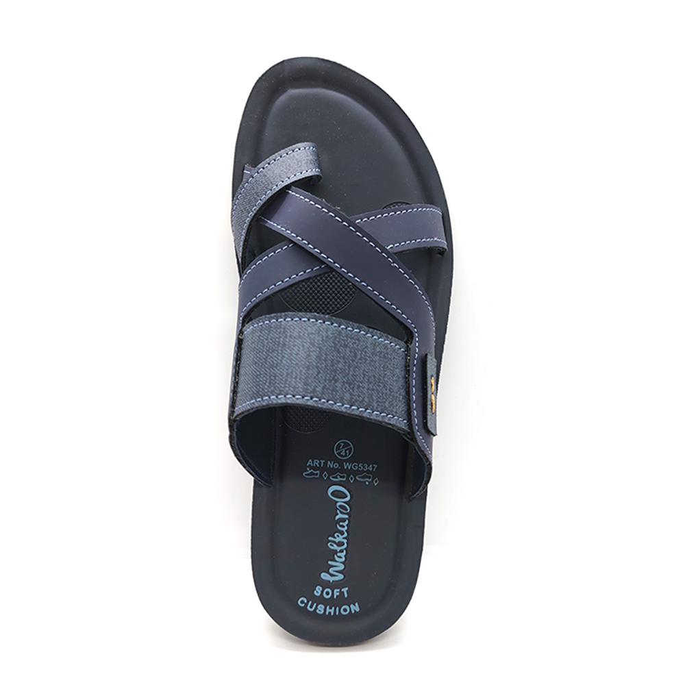 Walkaroo Blue Sandal For Gents WG5347BLU - Blue