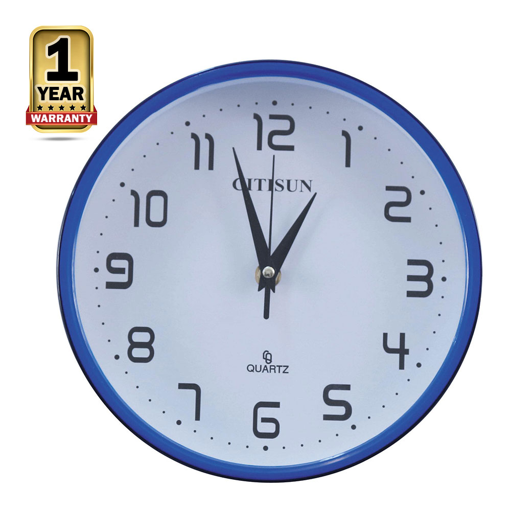 Citisun Wall Clock Blue and White Citisun 46