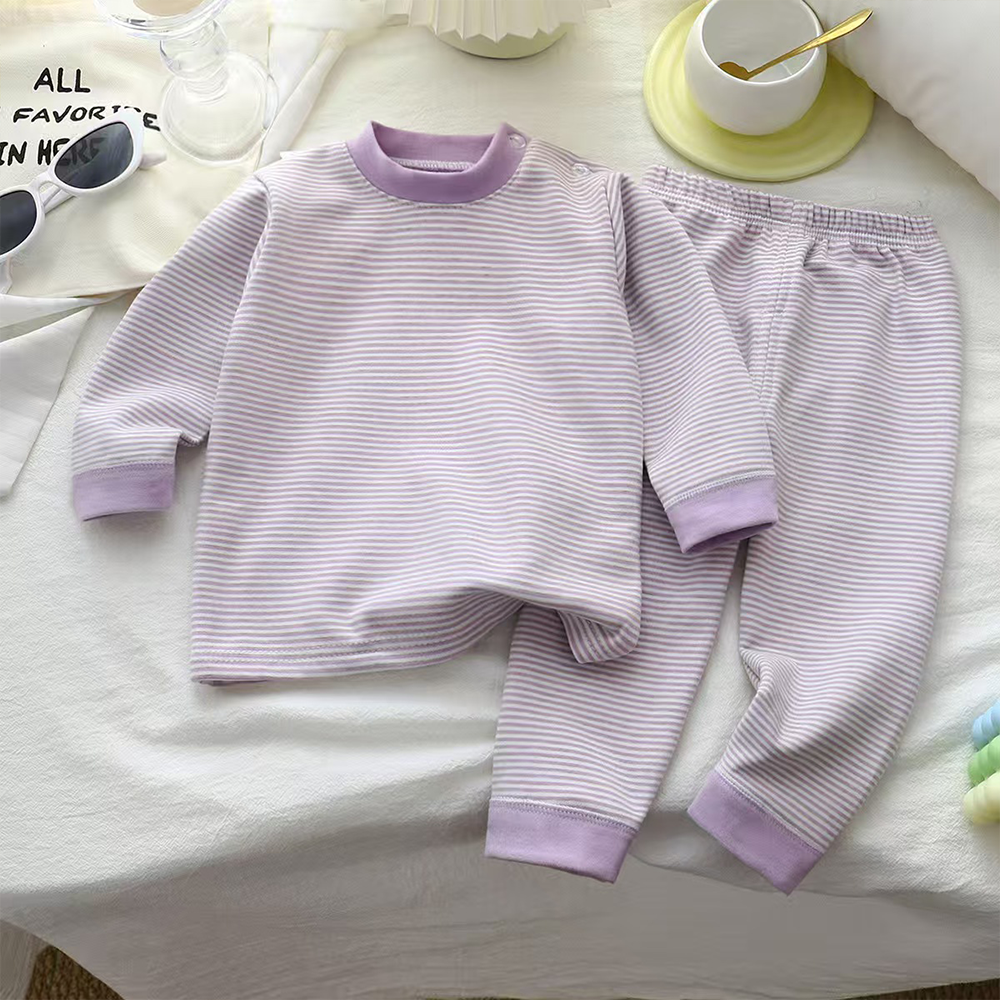 Toddler Winter Pajama Set - P Stripe U