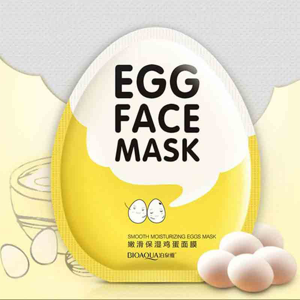 Bioaqua Egg Face Facial Mask - 30gm