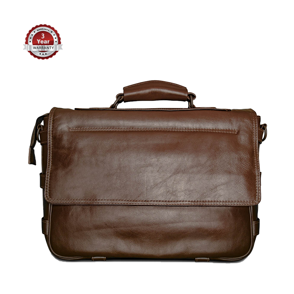 Leather Office Bag For Men - OB -1004