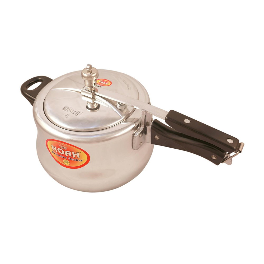 Noah Premium Handi Pressure Cooker - 5.5 Liter - Sliver