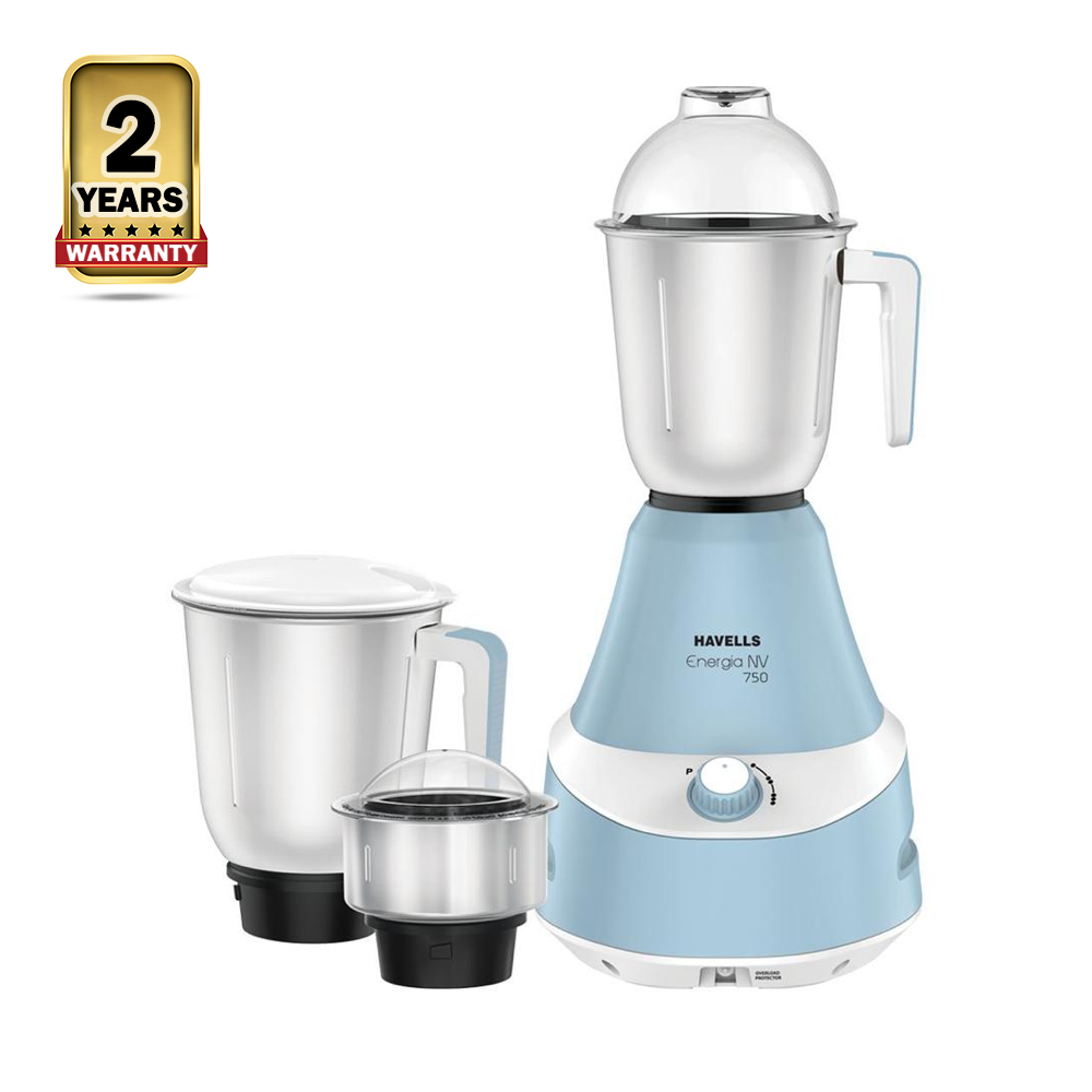 Havells Energia Blue 3 in 1 Mixer Grinder - 750W 