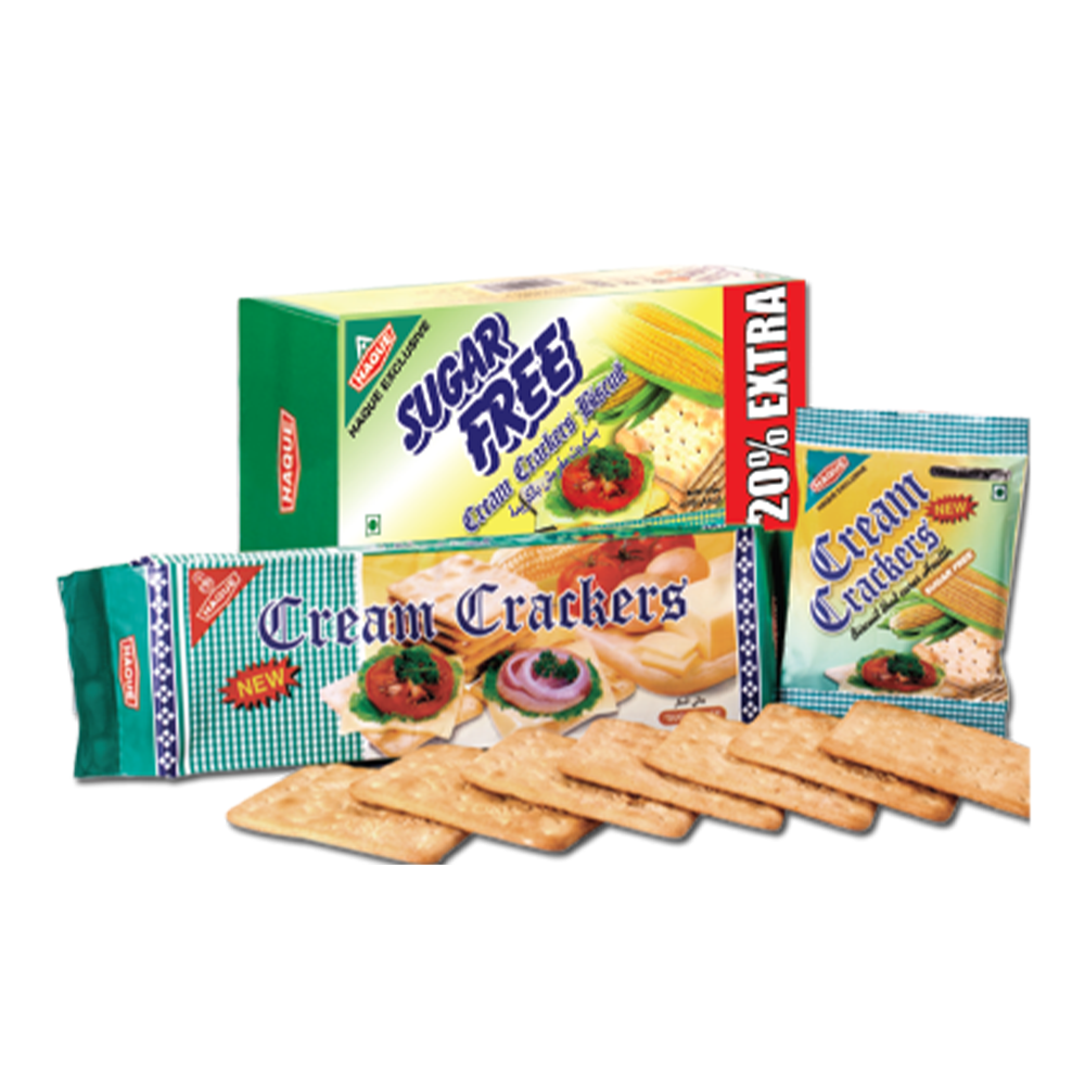 Sugar Free Cream Crackers Box Biscuit - 125g