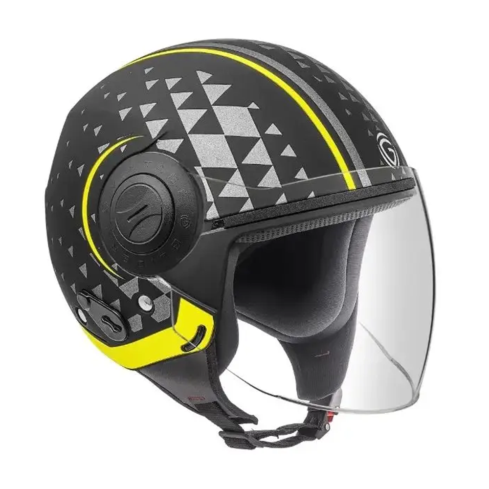 Gilders Bintez Half Face Bike Helmet - L Size - Multicolor 