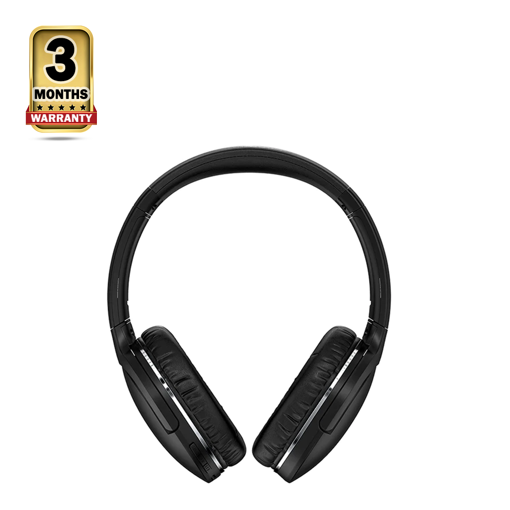 Baseus D02 Pro Encok Wireless Headphone - Black - NGTD010301