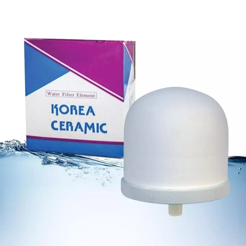 Ceramic Dome Replacement Water Filter - White