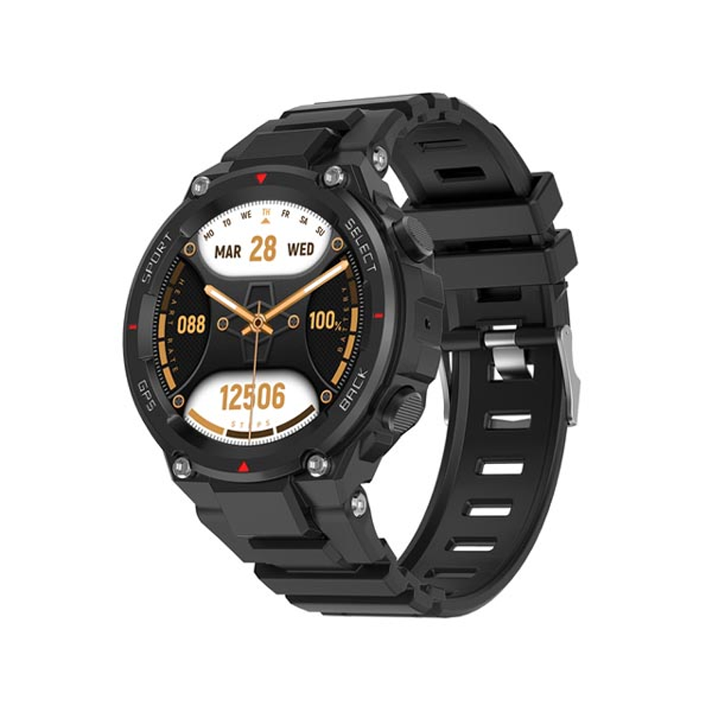 DT DT5 Sport Smart Watch For Men - Black