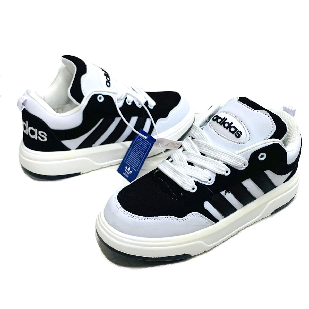 Adidas Mesh Sneakers for men - Copy - Black white - MSK 712