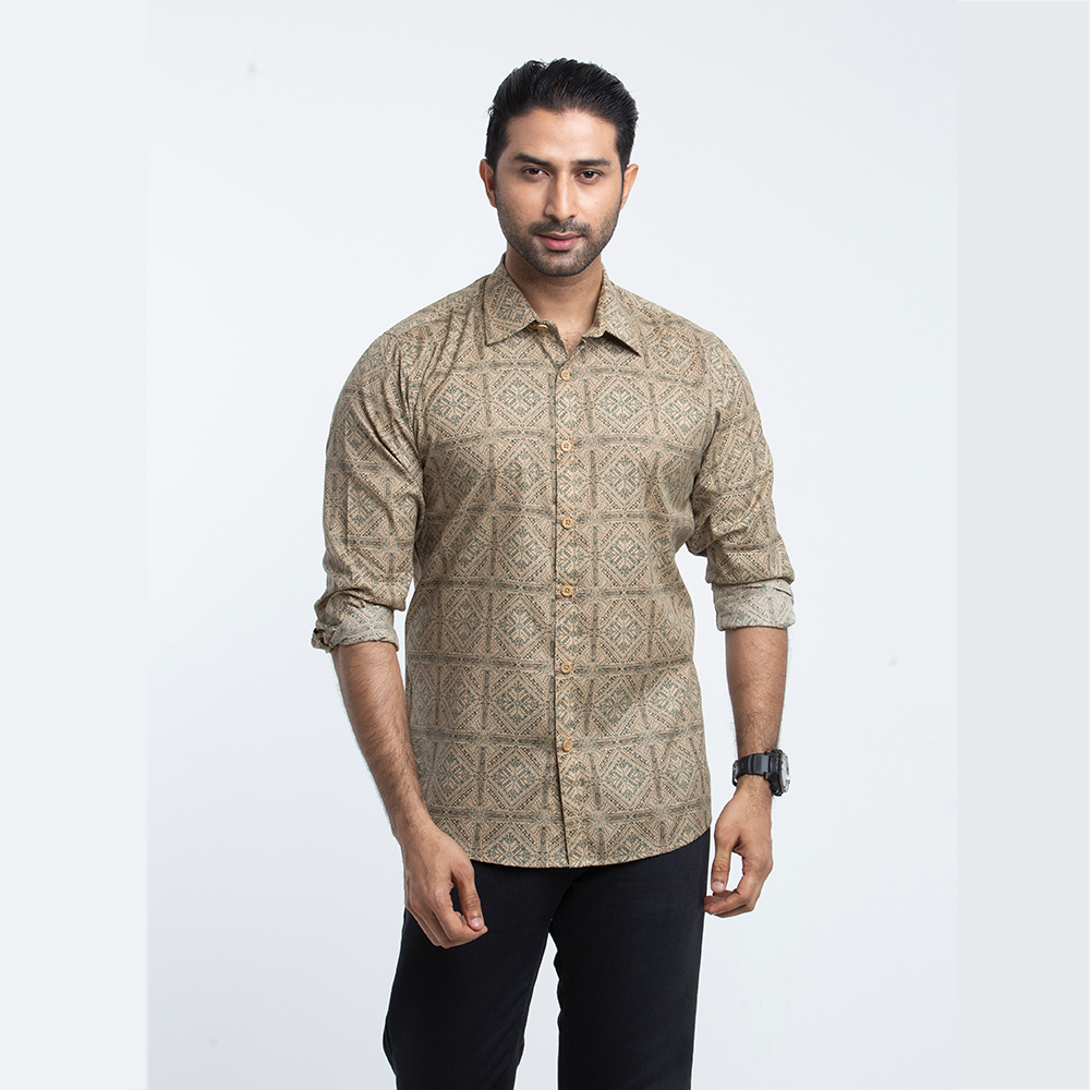 Cotton Full Sleeve Casual Shirt for Men - Multicolor - SP0220