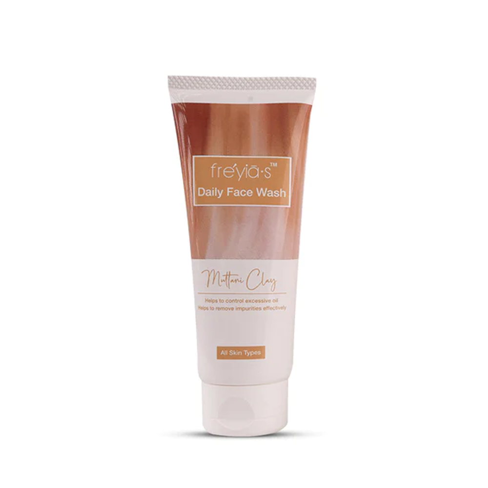  Freyias Multani Clay Daily Face Wash - 60ml