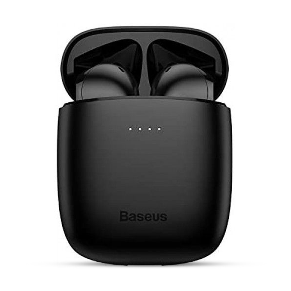 Baseus W04 TWS Wireless Bluetooth Earphone Headphone 5.0 In -ear True Wireless - Black