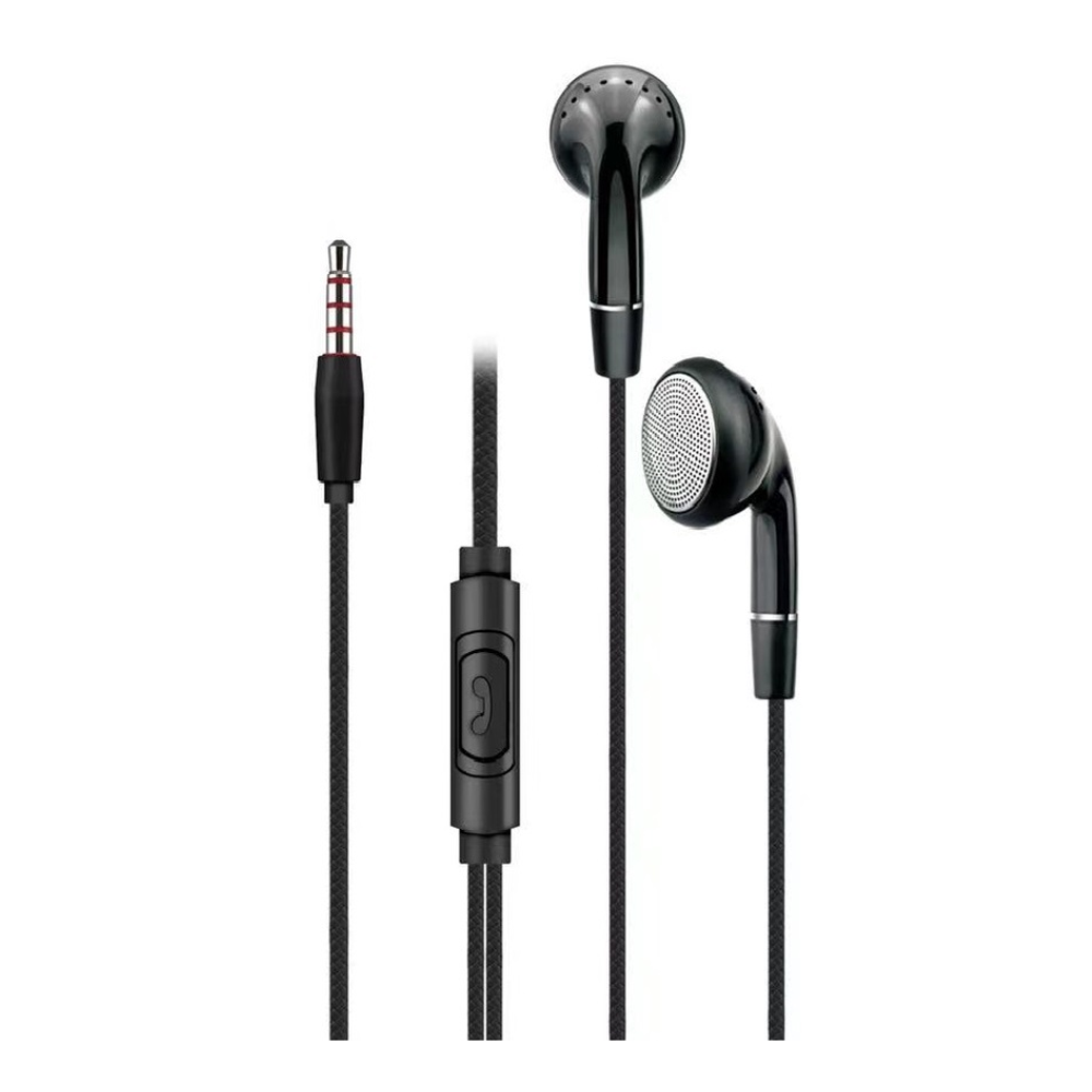 KIN K-101 Wired Stereo Music Headphone - Black