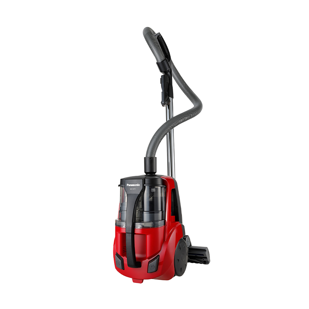 Panasonic MCCL573 Bagless Canister Vacuum Cleaner Red