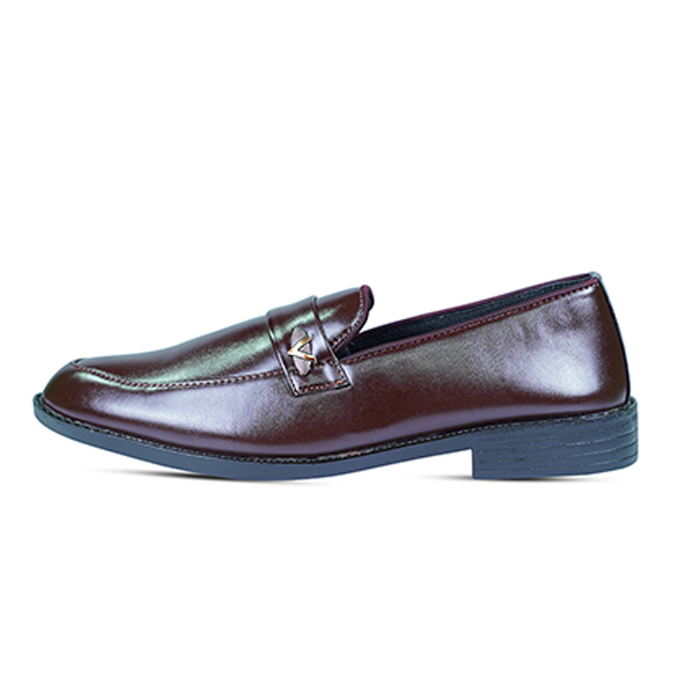 PU Leather Tassel Loafer For Men - Chocolate - T2