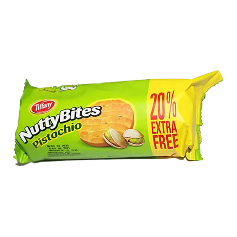 Tiffany Nutty Bites Pistachio Biscuits - 72gm