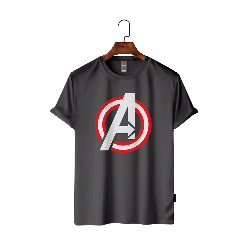 Maxan Cotton Half Sleeve T-Shirt For Men - Avenger