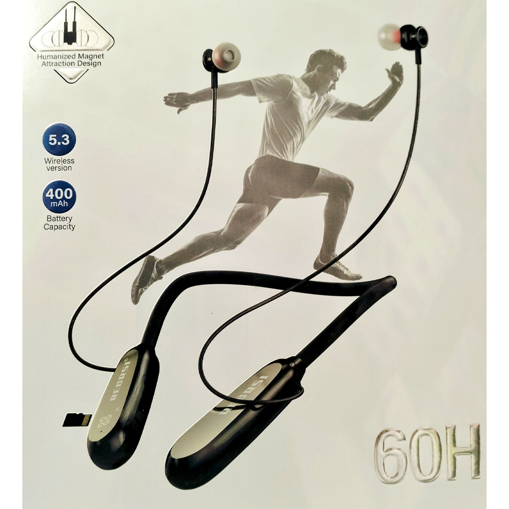 RECRSI NY049 Sports Bluetooth Headset - Black