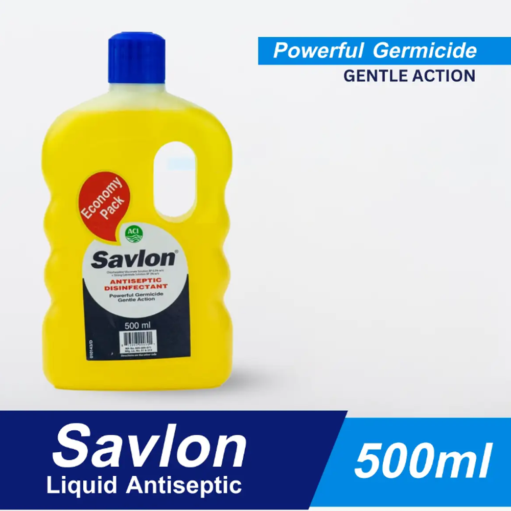 Savlon Liquid Antiseptic Disinfectant - 500ml - LI48