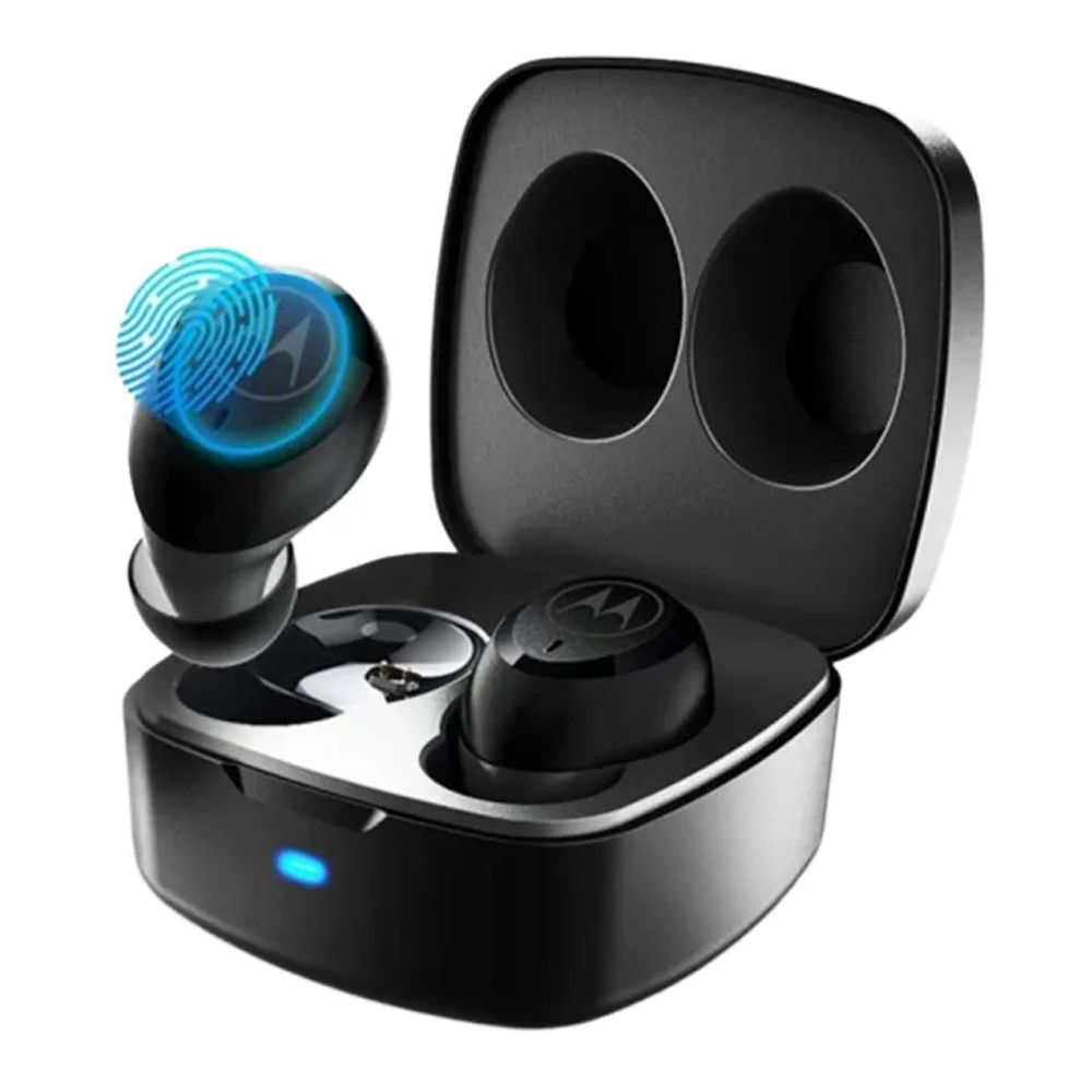 Motorola VerveBuds 100 True Wireless Earbuds - Black