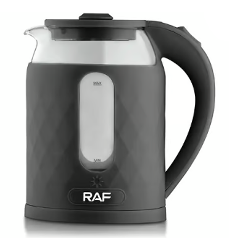 RAF R-7930 Electric Kettle - 2 Liter - Black 