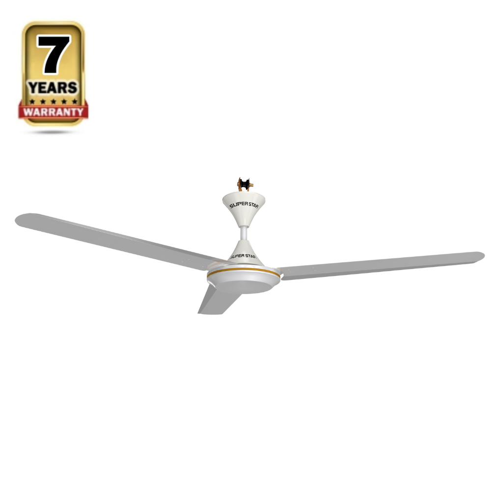 Superstar Fan Lucky Ceiling Fan - White - 48 Inch