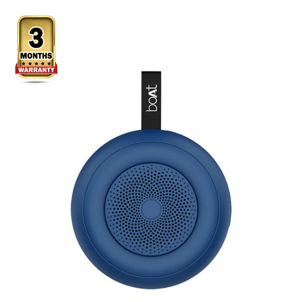 BOAT Stone 135 Portable Bluetooth Speaker - Blue