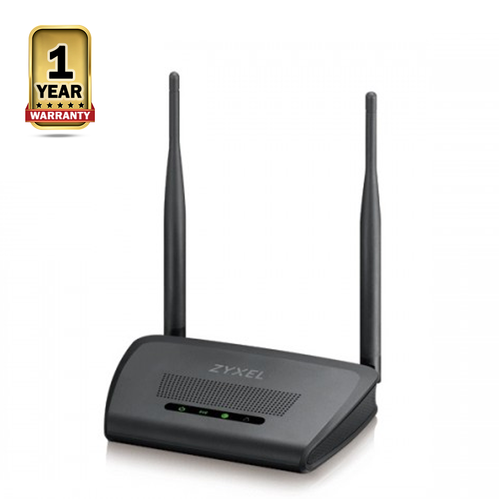 Zyxel NBG-418N V2 300 Mbps Wireless Router - Black