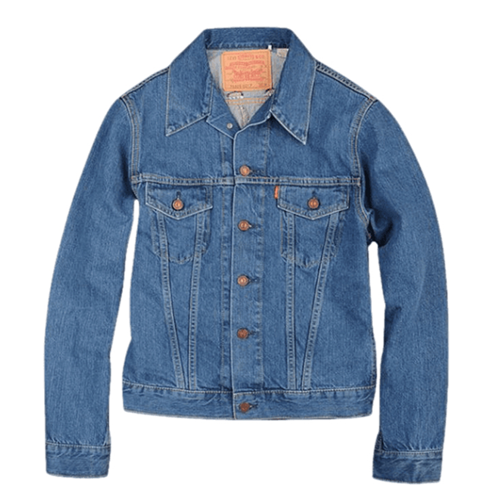 Denim Full Sleeve Winter Jacket For Men - Blue - MJJ-01