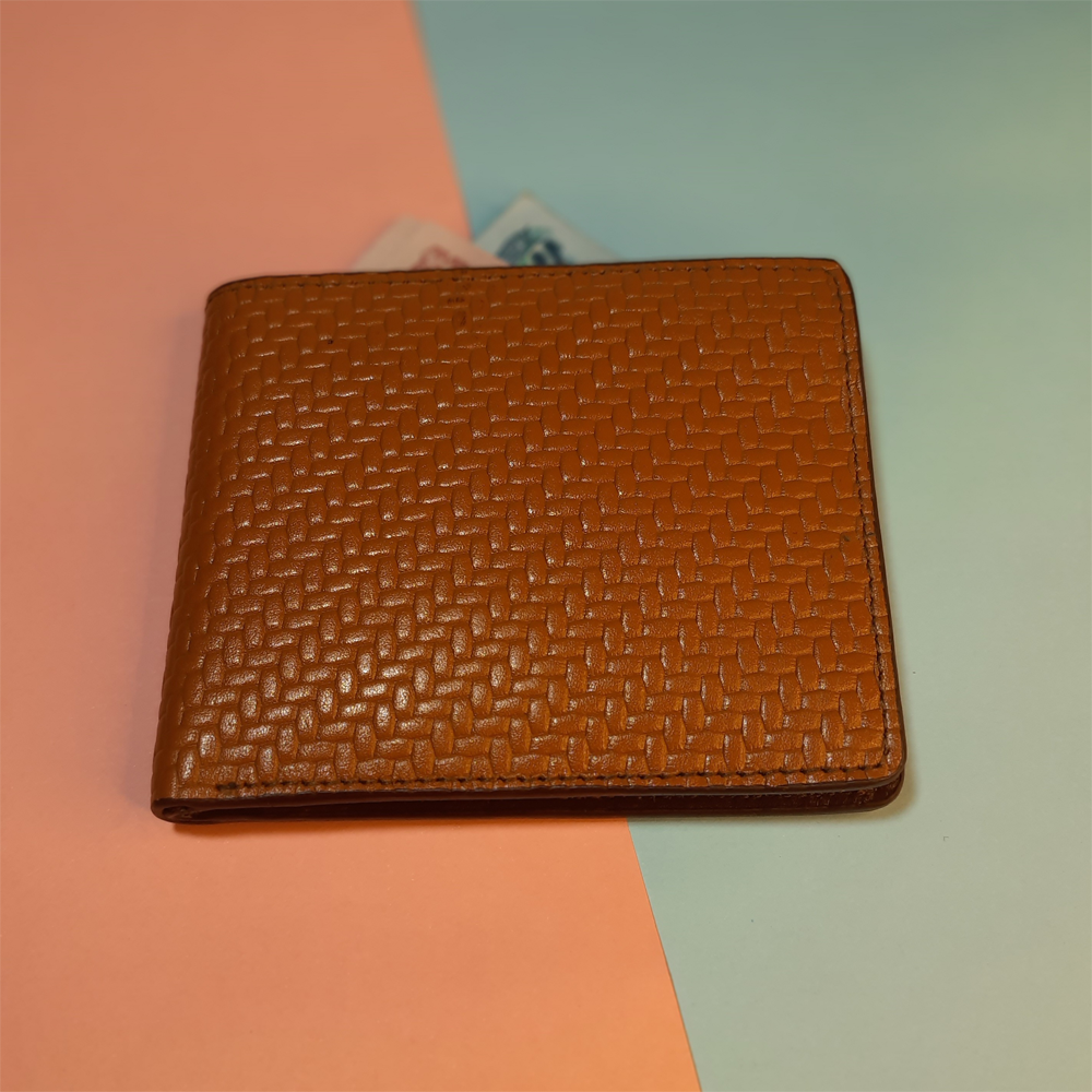 Genuine Leather Wallet For Men - Brown