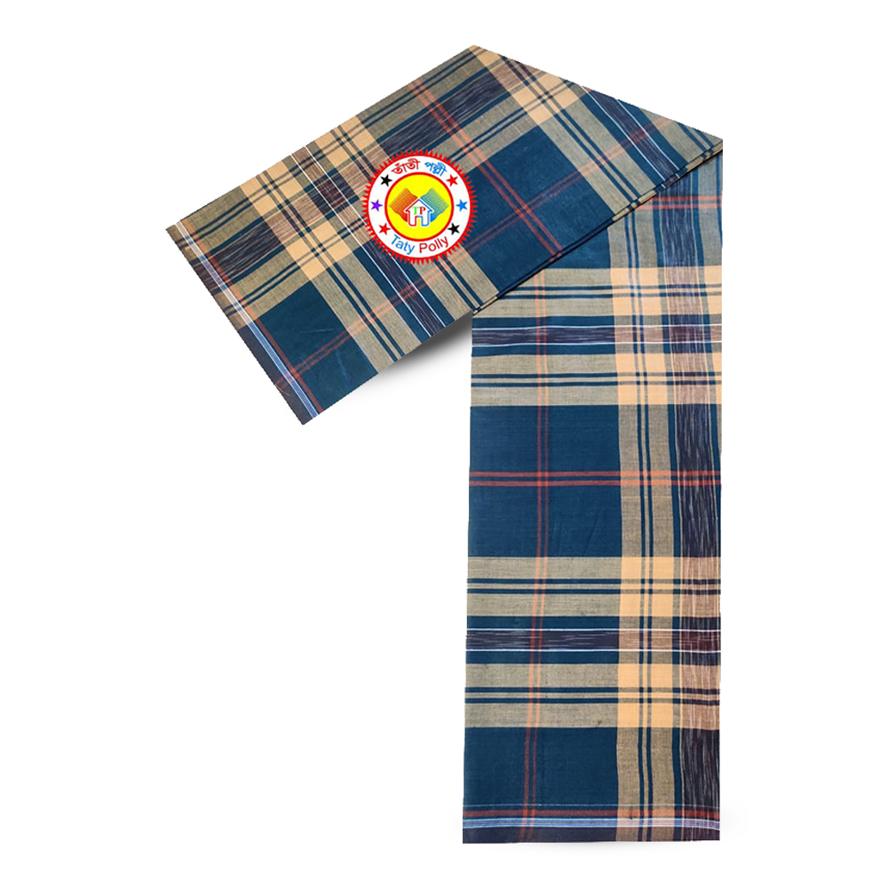 Cotton Lungi for Men - Multicolor - T.P.N-04 
