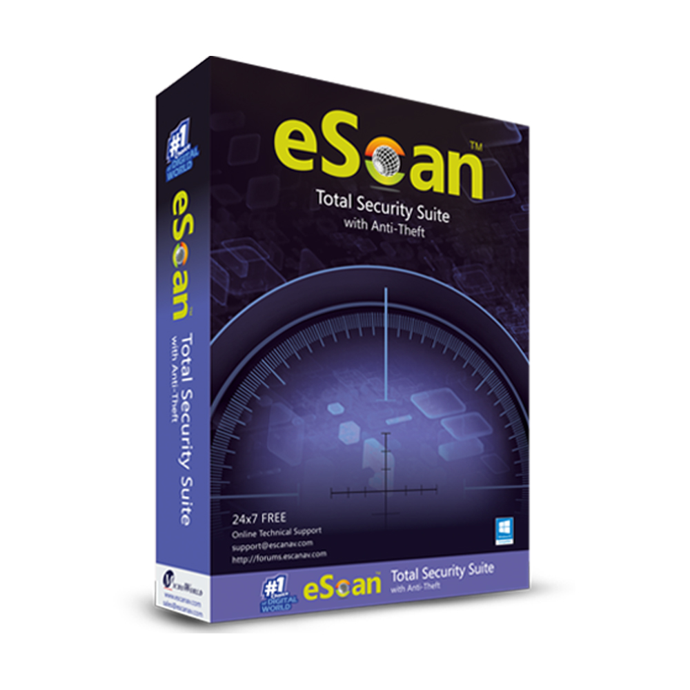 eScan Total Security Suite 1 User 1 Year
