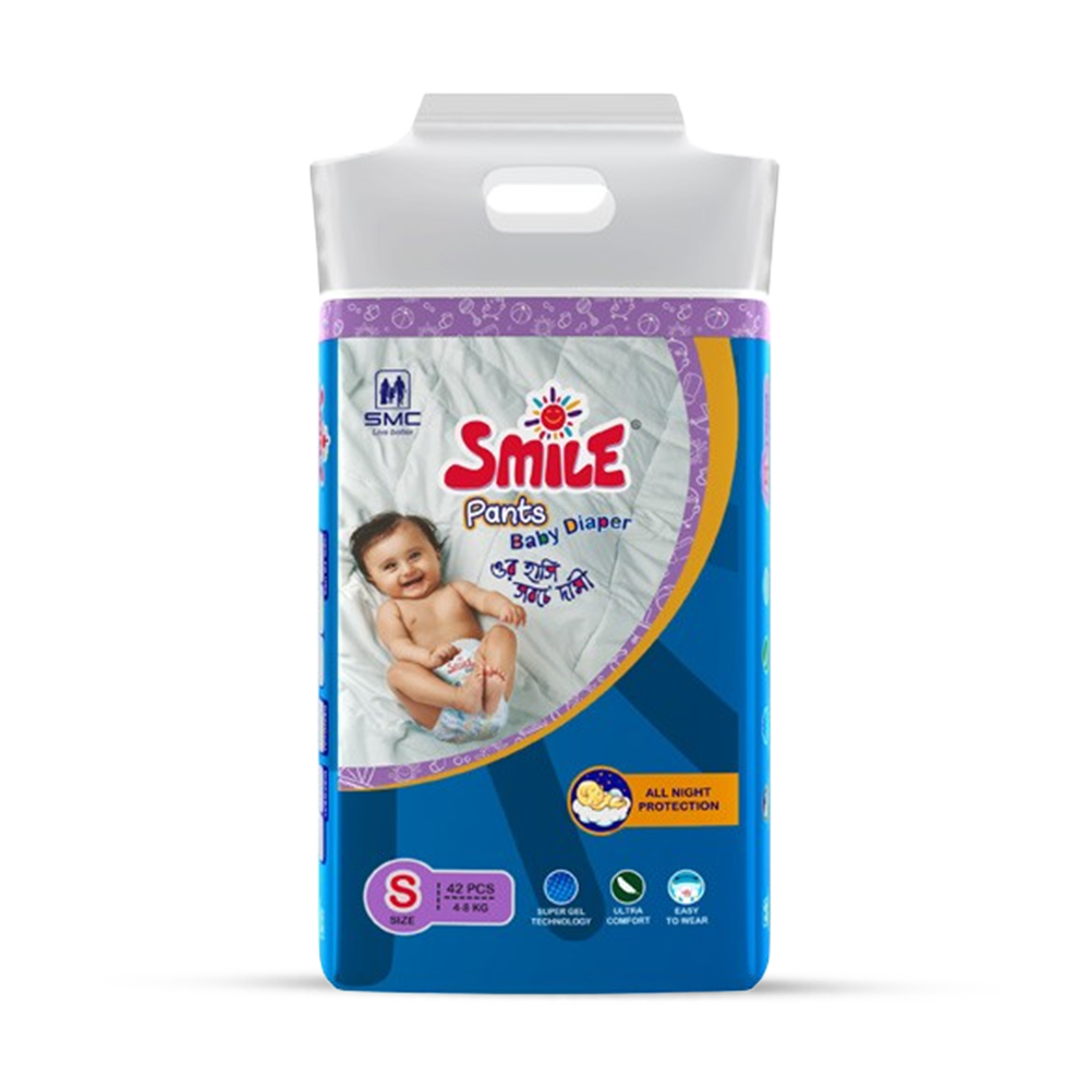 SMC Smile Baby Diaper Belt - S - 4-8 kg - 42 Pcs